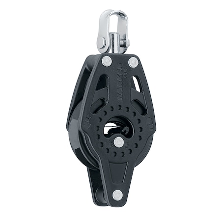 Harken 40mm Carbo Single Ratchet Block w/Swivel -Becket 2609
